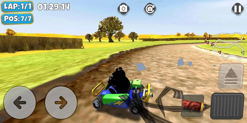 Download Moorhuhn Kart Multiplayer Raci [MOD Unlimited money] for Android