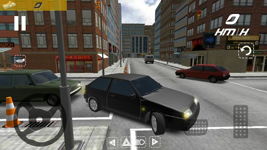 Download Russian Cars: 8 in City [MOD Unlimited coins] for Android