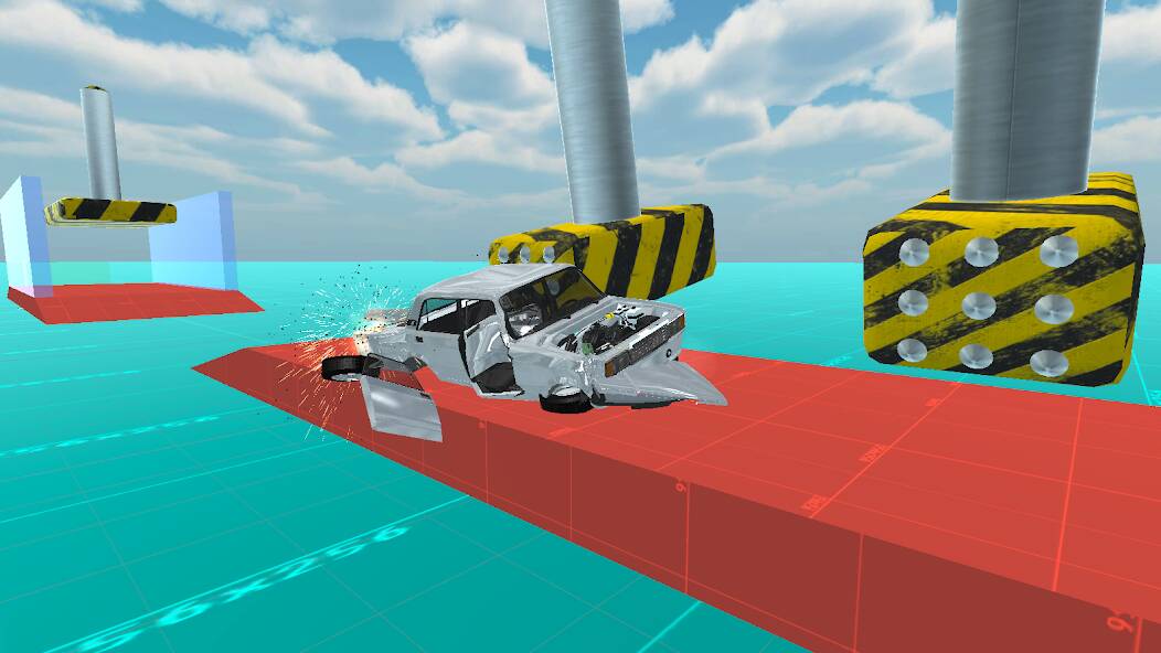 Download Beam Drive Crash Simulator [MOD Unlimited coins] for Android