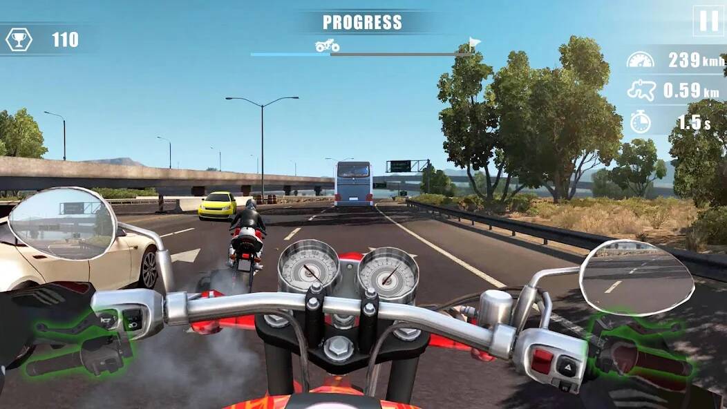 Download Moto Bike Race : Driving Car [MOD Unlimited coins] for Android