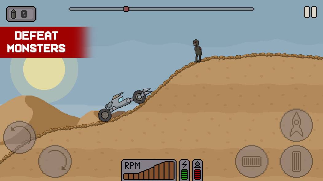 Download Death Rover: Space Zombie Race [MOD money] for Android