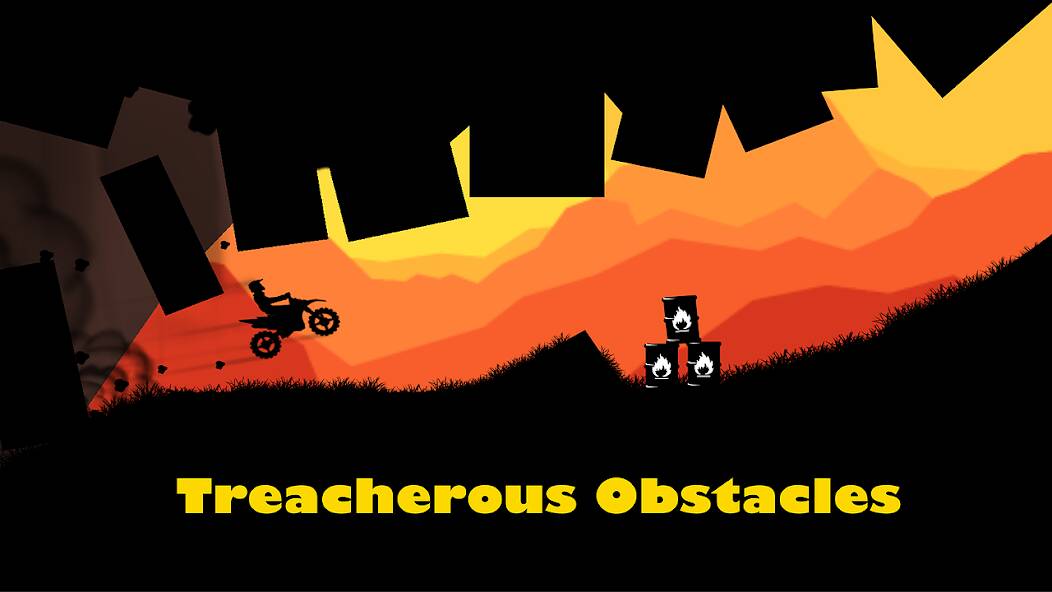 Download Sunset Bike Racer - Motocross [MOD Unlimited coins] for Android