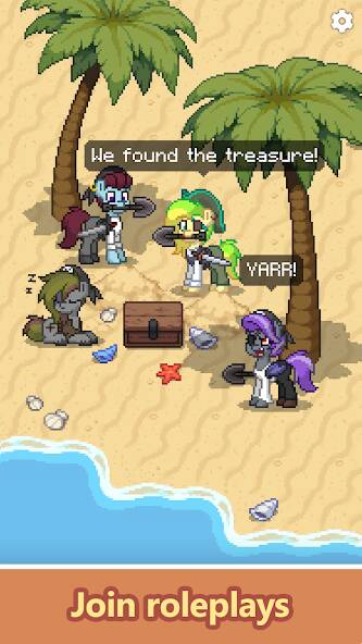 Download Pony Town - Social MMORPG [MOD Unlimited money] for Android