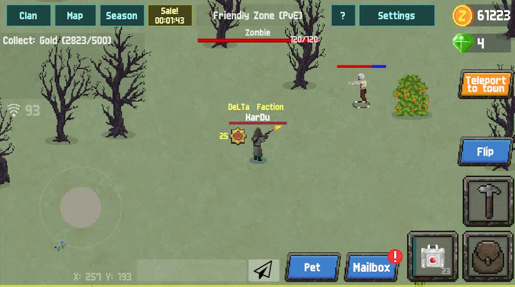 Download Zombix Online [MOD Unlimited money] for Android