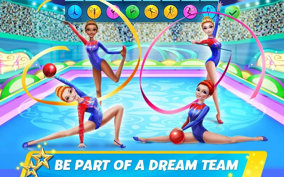Download Rhythmic Gymnastics Dream Team [MOD Unlimited money] for Android