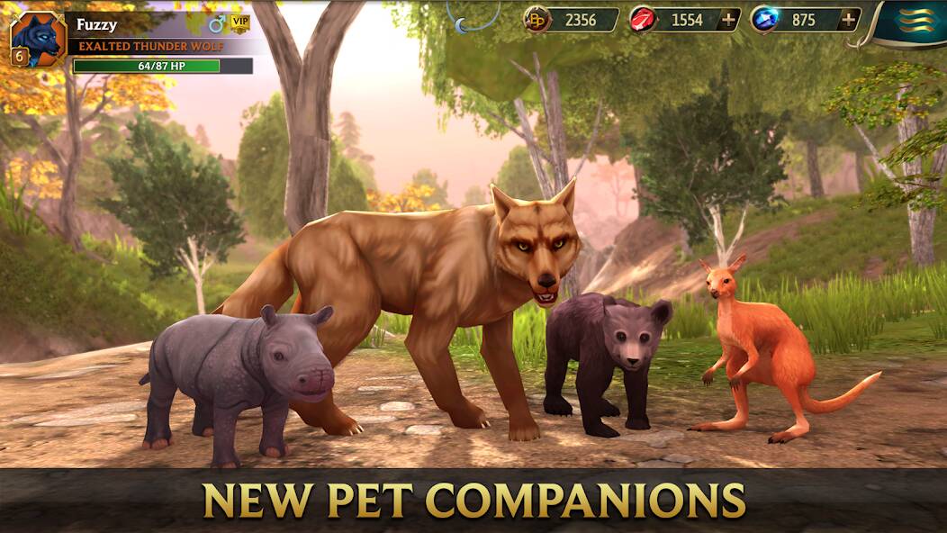 Download Wolf Tales - Wild Animal Sim [MOD coins] for Android