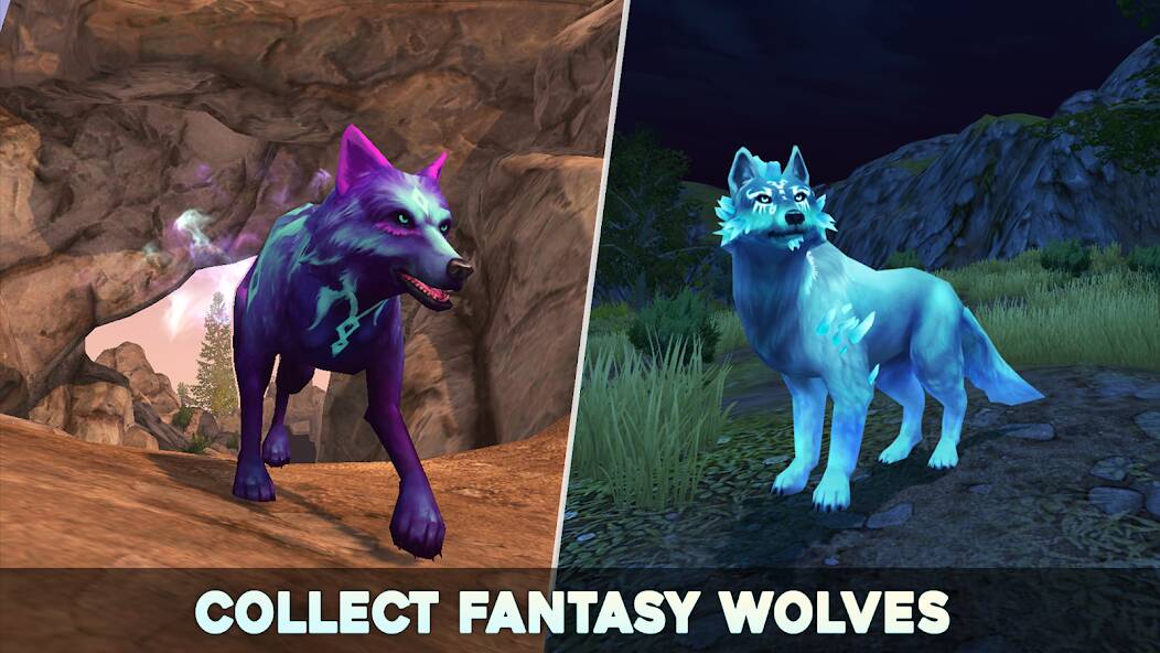 Download Wolf Tales - Wild Animal Sim [MOD coins] for Android