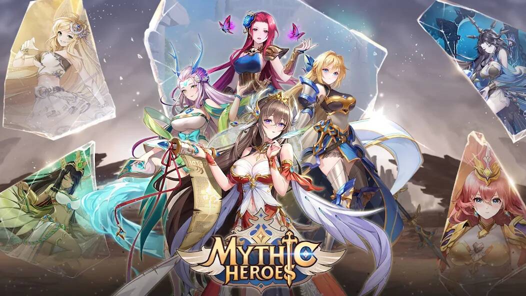 Download Mythic Heroes: Idle RPG [MOD Unlimited coins] for Android
