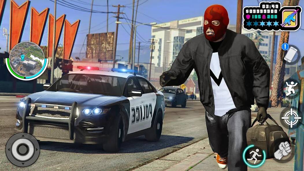 Download Gangster Theft Crime Simulator [MOD Unlimited coins] for Android