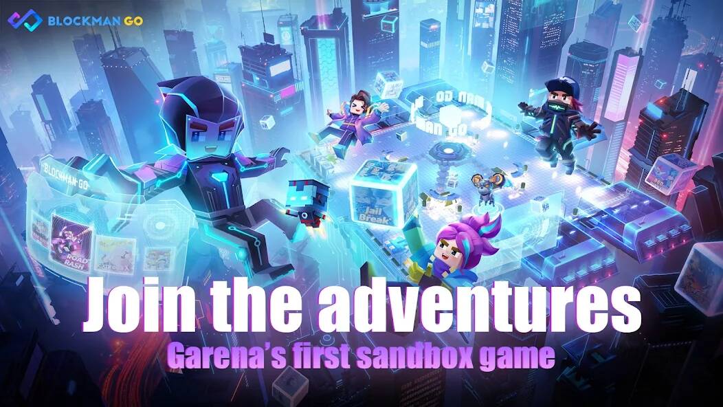 Download Garena Blockman GO [MOD Unlimited money] for Android