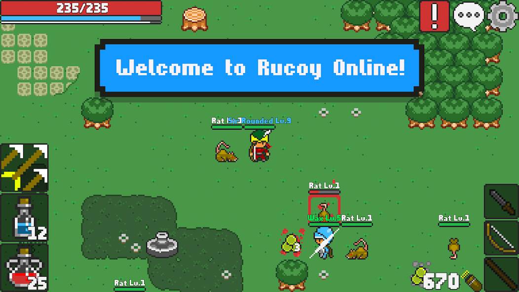 Download Rucoy Online - MMORPG MMO RPG [MOD Unlimited money] for Android