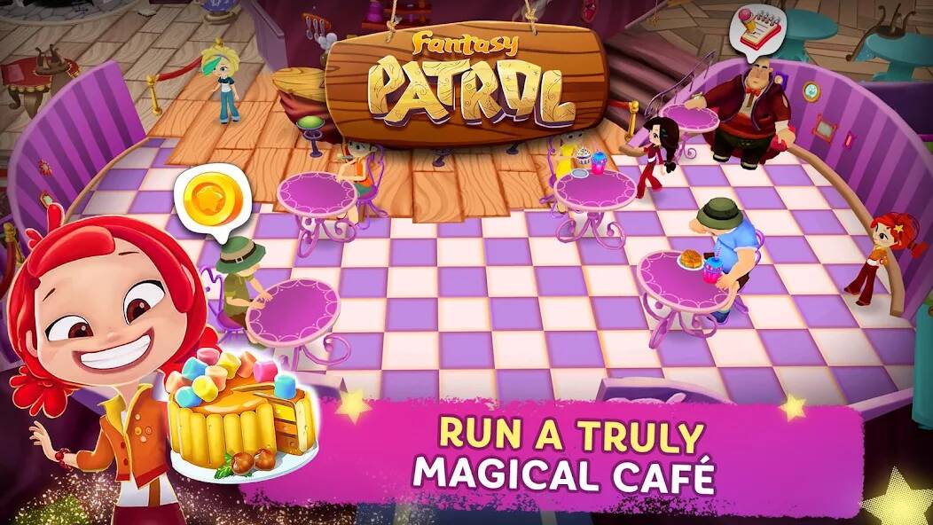 Download Fantasy Patrol: Cafe [MOD coins] for Android