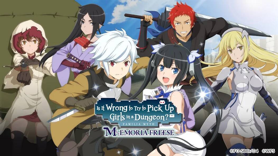 Download DanMachi - MEMORIA FREESE [MOD coins] for Android