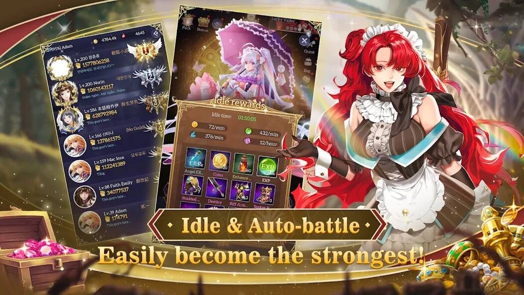 Download Idle Angels: Realm of Goddess [MOD money] for Android