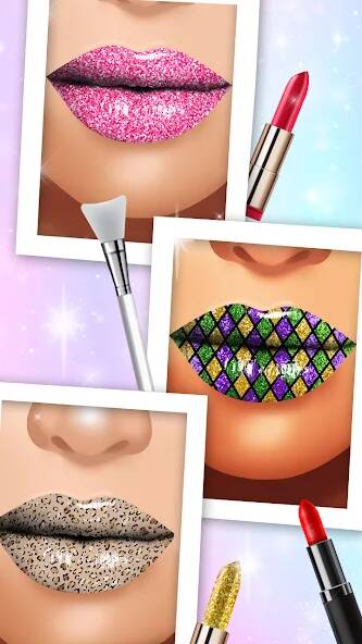 Download Lip Art Makeup Beauty Game - L [MOD coins] for Android