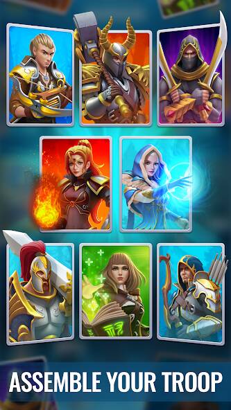 Download Raid & Rush - Heroes idle RPG [MOD money] for Android
