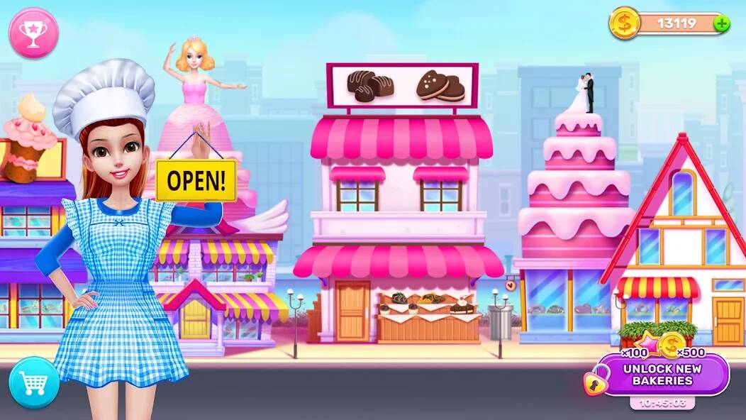 Download My Bakery Empire: Bake a Cake [MOD money] for Android