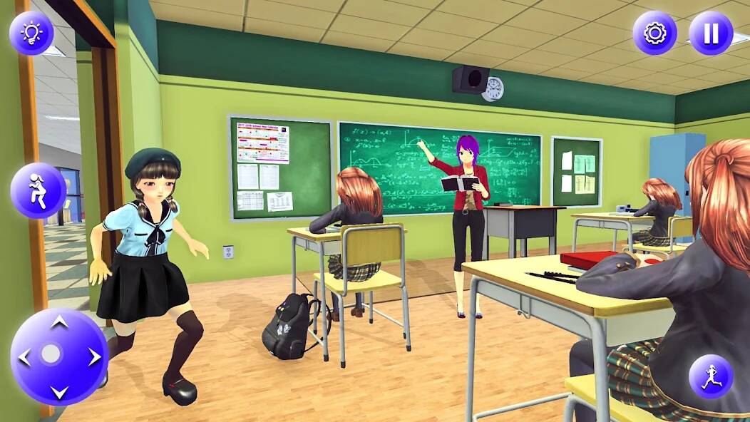 Download Anime High School Yandere Girl [MOD money] for Android