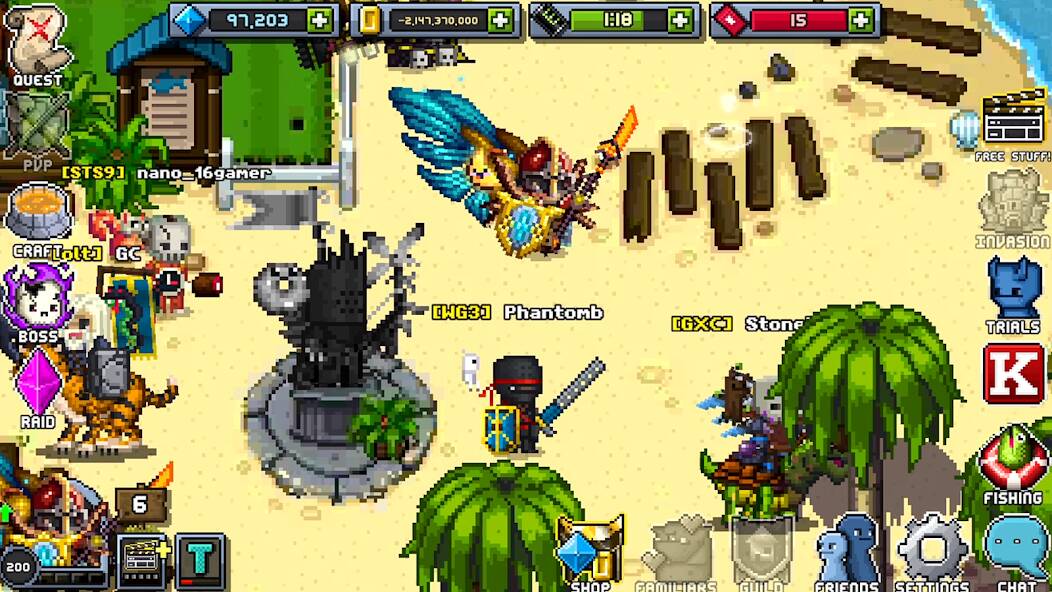 Download Bit Heroes Quest: Pixel RPG [MOD Unlimited coins] for Android