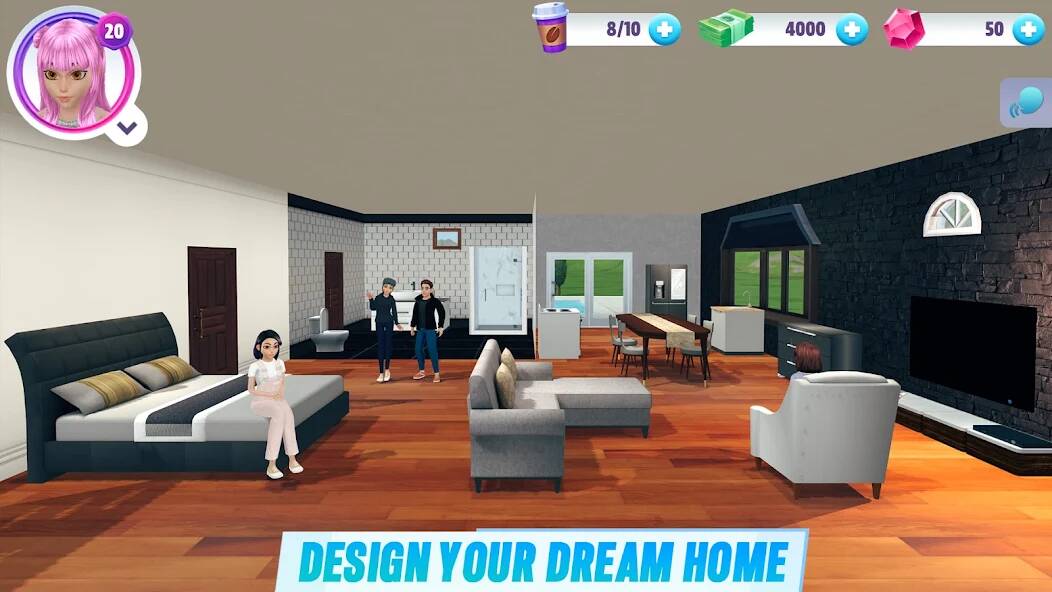 Download Virtual Sim Story: Home & Life [MOD Unlimited coins] for Android