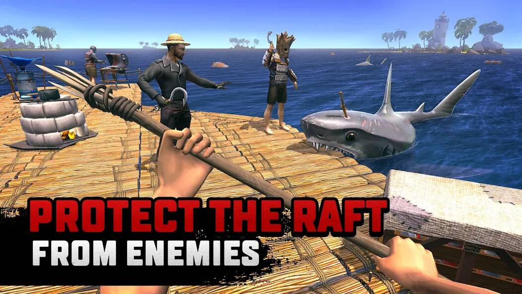 Download Raft Survival: Multiplayer [MOD Unlimited coins] for Android
