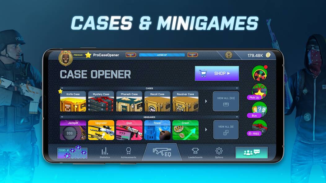 Download Case Opener - skins simulator [MOD coins] for Android