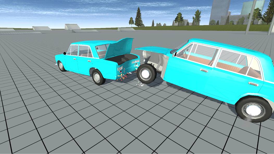 Download Simple Car Crash Physics Sim [MOD coins] for Android