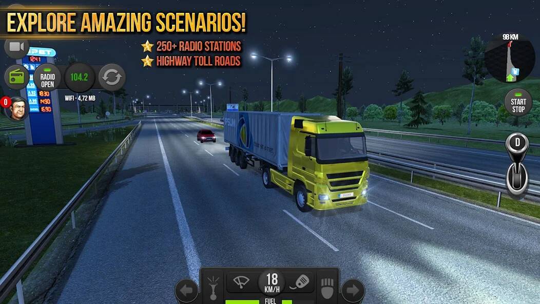 Download Truck Simulator : Europe [MOD coins] for Android