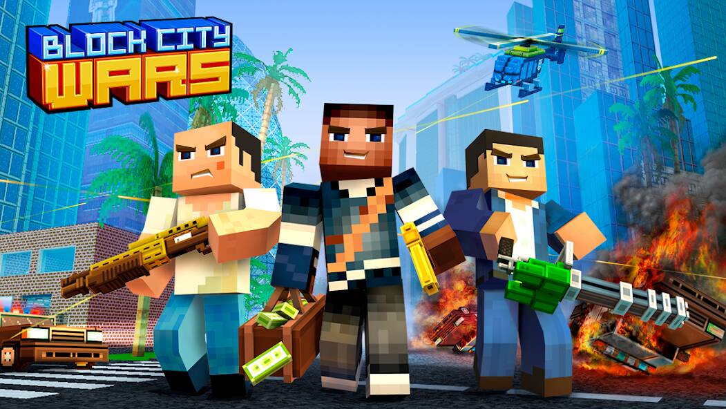 Download Block City Wars: Pixel Shooter [MOD money] for Android