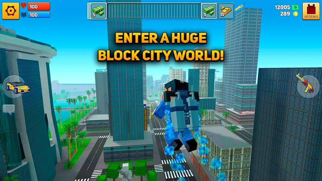 Download Block City Wars: Pixel Shooter [MOD money] for Android