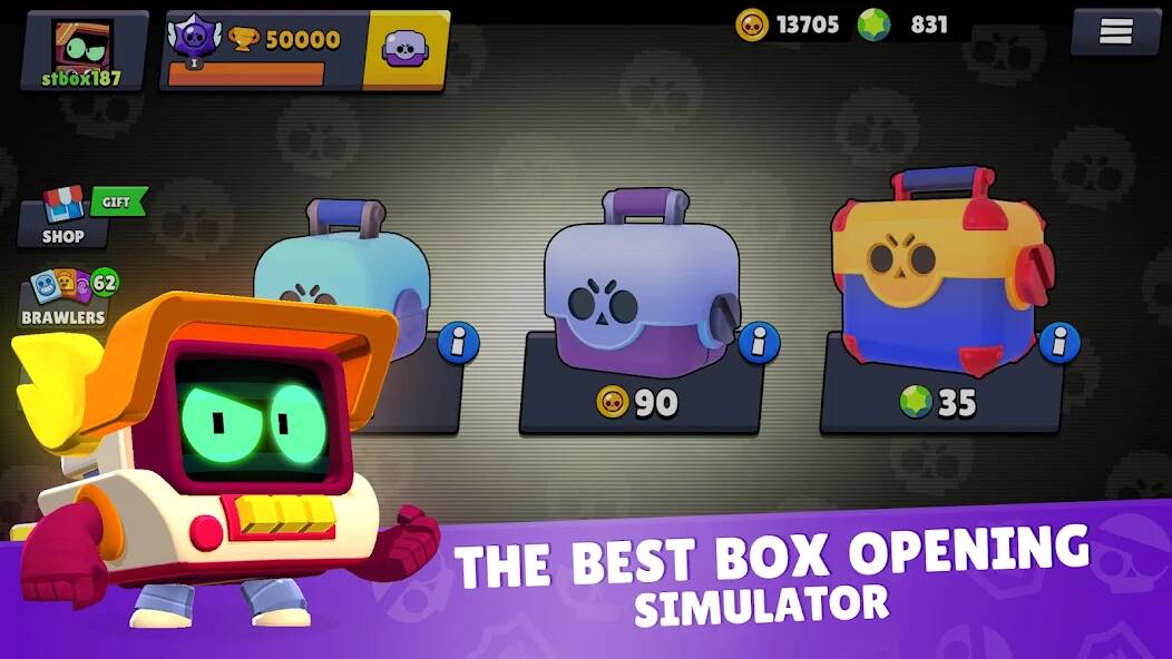 Download Star Box Simulator for BS [MOD coins] for Android