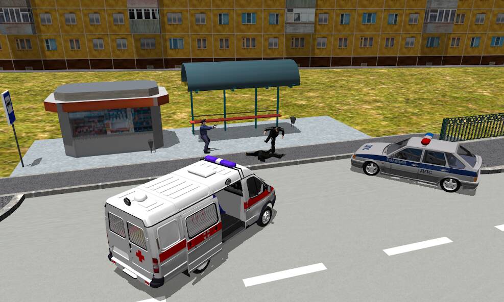 Download Ambulance Simulator 3D [MOD Unlimited coins] for Android