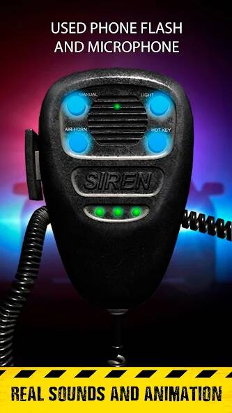 Download Siren sounds set: siren system [MOD Unlimited coins] for Android