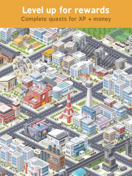 Download Pocket City Free [MOD coins] for Android