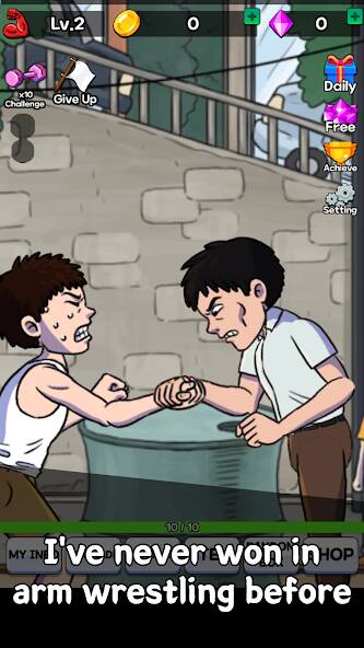 Download Arm Wrestling Clicker [MOD Unlimited money] for Android