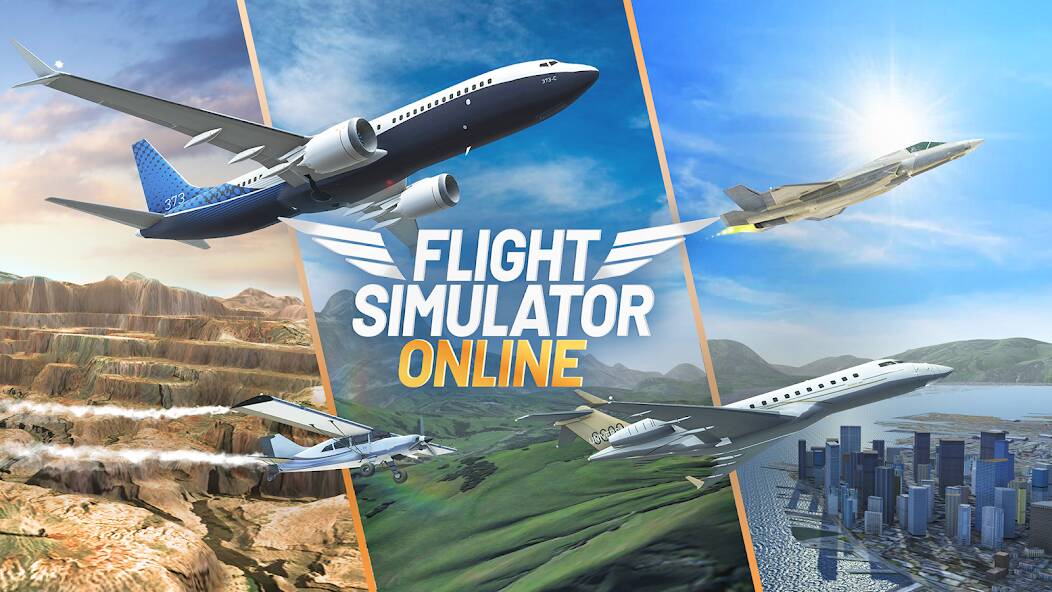 Download Flight Simulator: Plane Game [MOD Unlimited coins] for Android