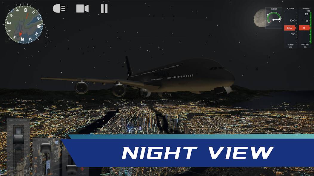 Download Flight Simulator: Plane Game [MOD Unlimited coins] for Android