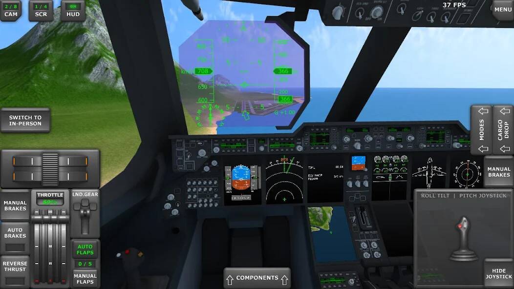 Download Turboprop Flight Simulator [MOD money] for Android