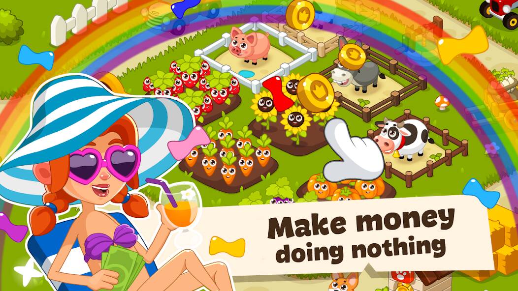 Download Idle Farm Game Offline Clicker [MOD coins] for Android