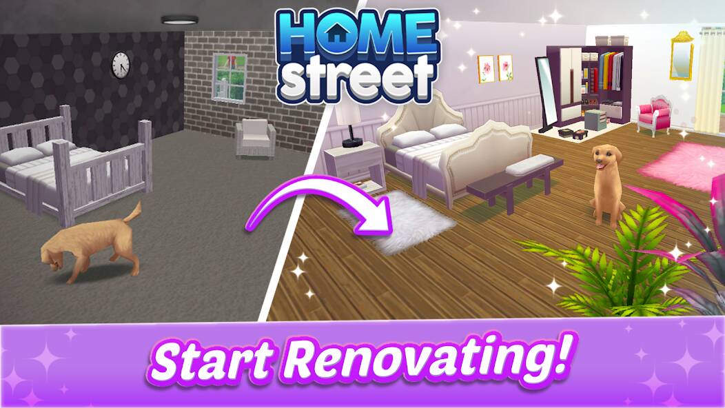 Download Home Street - Dream House Sim [MOD Unlimited coins] for Android