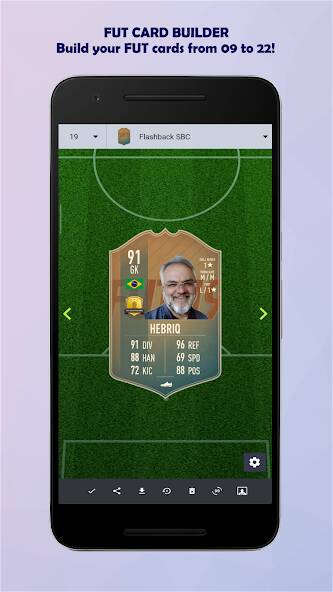 Download FUT Card Builder 23 [MOD Unlimited coins] for Android
