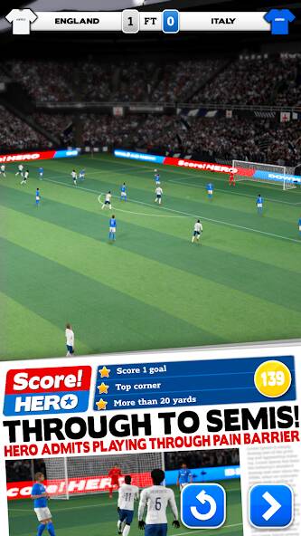 Download Score! Hero [MOD coins] for Android