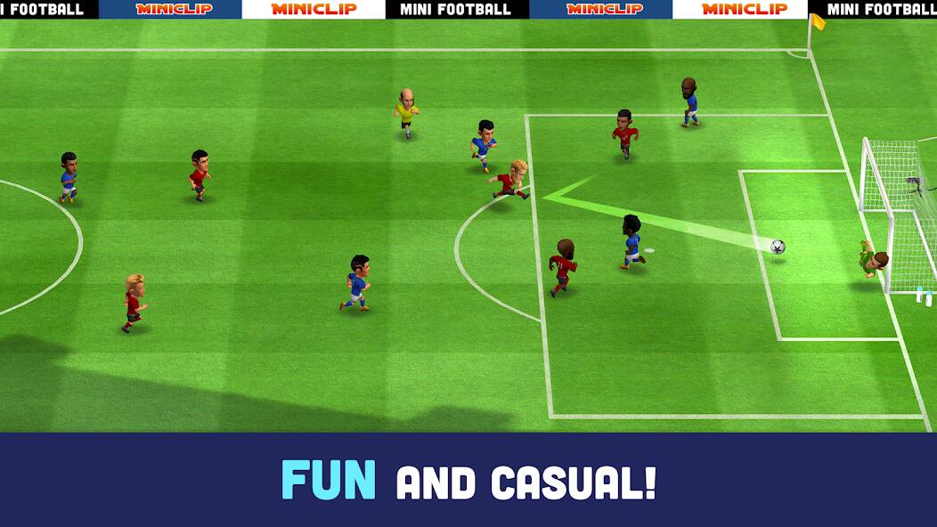 Download Mini Football - Mobile Soccer [MOD Unlimited coins] for Android