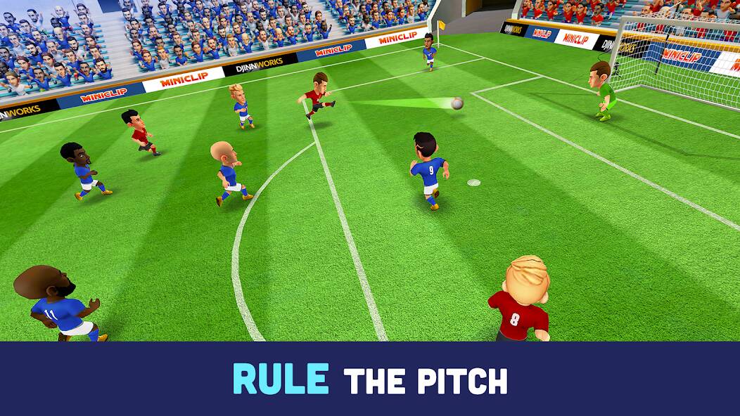 Download Mini Football - Mobile Soccer [MOD Unlimited coins] for Android