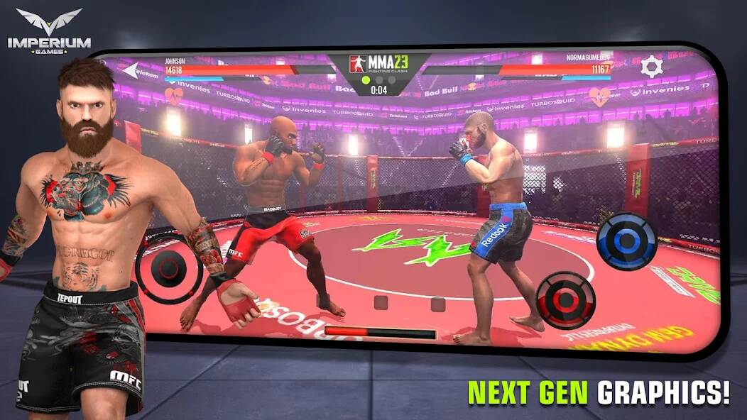Download MMA - Fighting Clash 23 [MOD coins] for Android