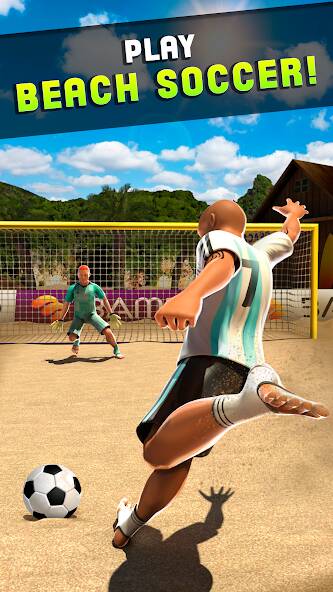 Download Shoot Goal - Beach Soccer Game [MOD money] for Android