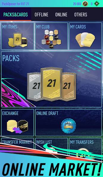 Download Pack Opener for FUT 21 [MOD coins] for Android