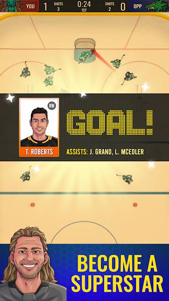 Download Superstar Hockey [MOD Unlimited coins] for Android