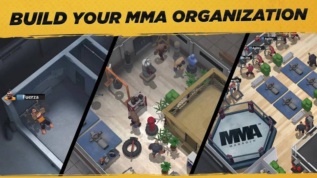 Download MMA Manager: Fight Hard [MOD money] for Android