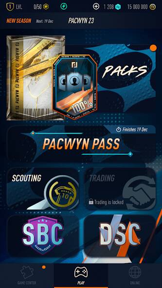Download Pacwyn 23 Draft & Pack Opener [MOD money] for Android
